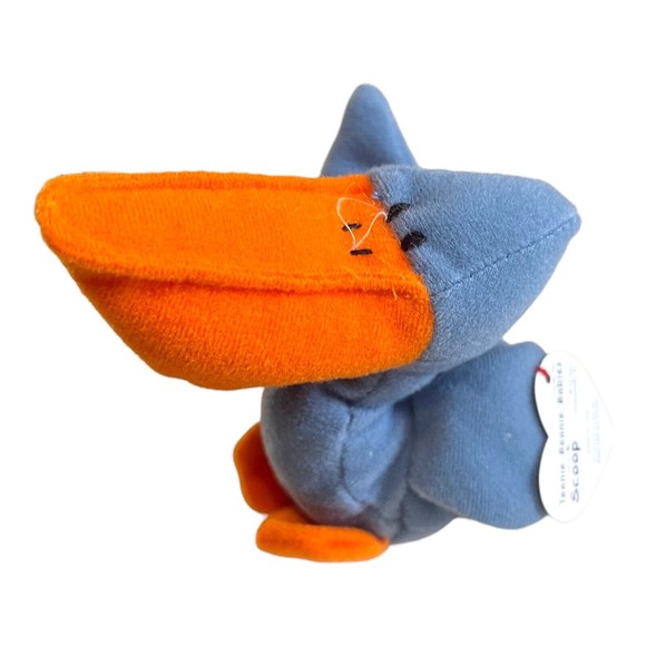 6 McDonalds TY Teenie Beanie Babies 1993 Waddle Goldie Happy Nook Bones Scoop - Picture 3 of 7